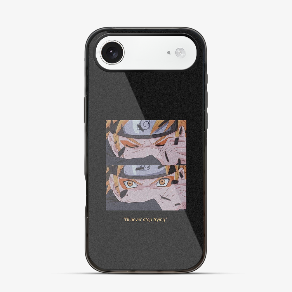 Anime Naruto Never Stop Trying iPhone Air Case