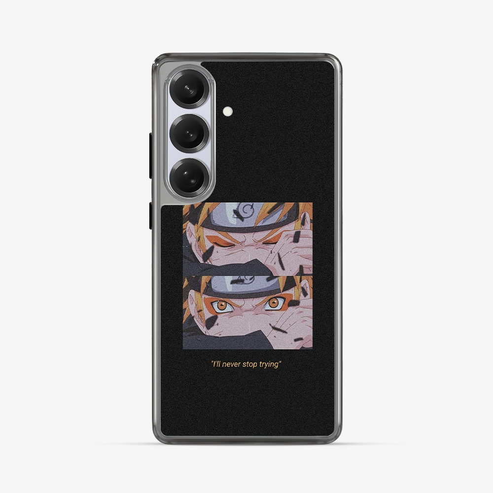 Anime Naruto Never Stop Trying Samsung Phone Case Stride 2.0 Case
