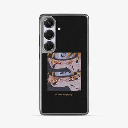 Anime Naruto Never Stop Trying Samsung Phone Case Stride 2.0 Case