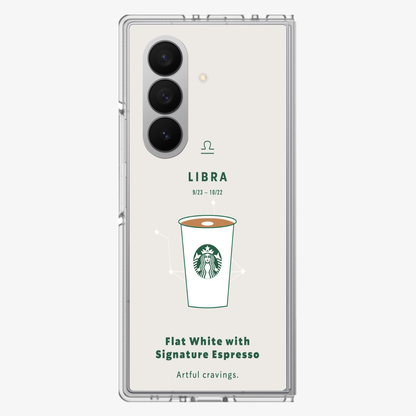Libra | Starbucks Samsung Z Fold Phone Case