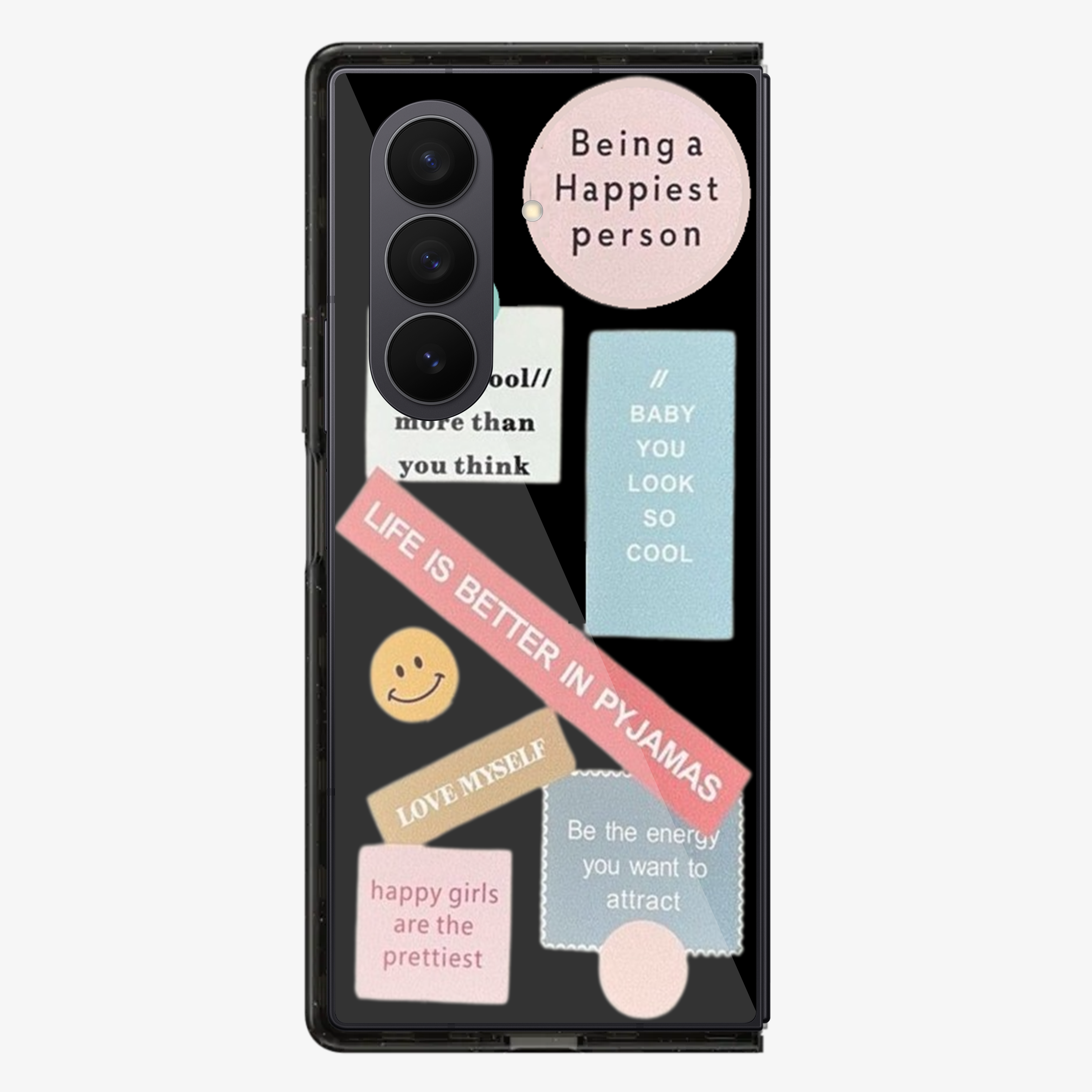 Life is Better in Pyjamas Samsung Z Fold Phone Case