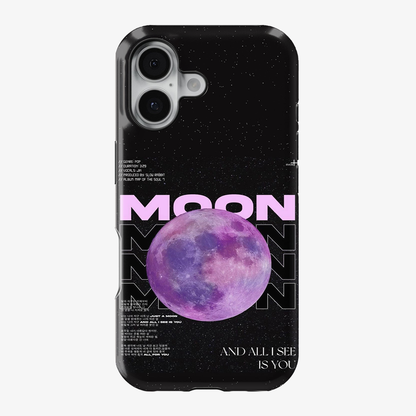 You and the Moon Phone Case