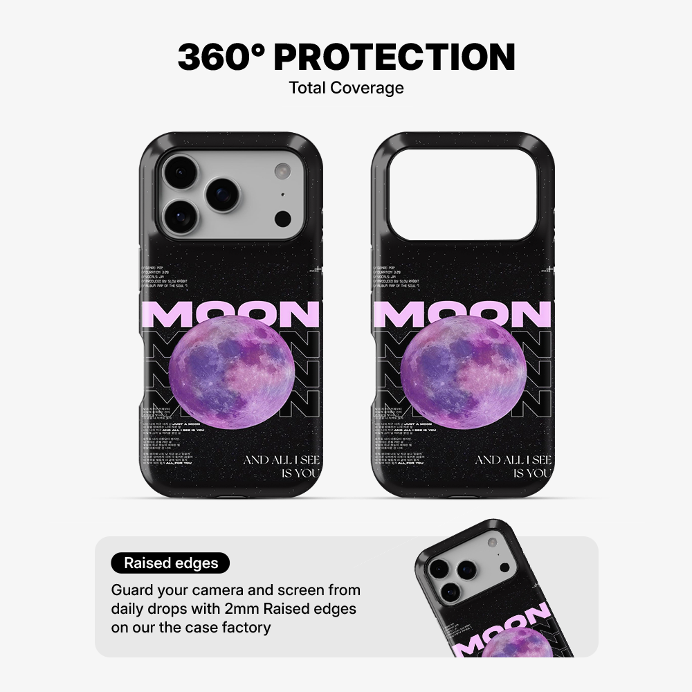 You and the Moon Phone Case