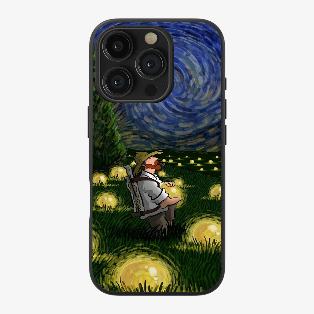 Multiple Paints Phone Case | Van Gogh Clear Silicone Case