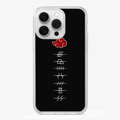 Anime Symbol Phone Case Glass Case