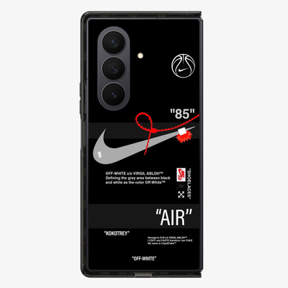 Nike | Nasa OffWhite Samsung Z Fold Phone Case