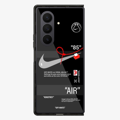 Nike | Nasa OffWhite Samsung Z Fold Phone Case