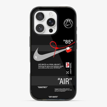 Nike | Nasa OffWhite Phone Case Anti Yellow Silicone Case