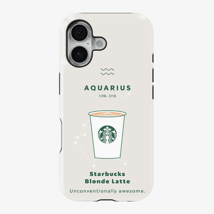Aqaurius | Starbucks Phone Case