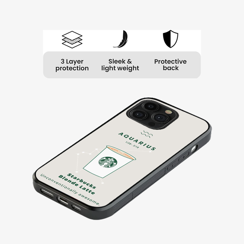 Aqaurius | Starbucks Phone Case