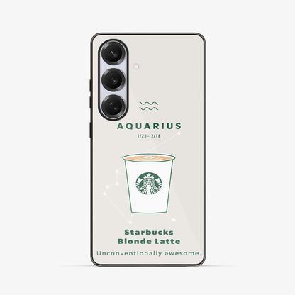 Aqaurius Samsung Phone Case | Starbucks Glass Case
