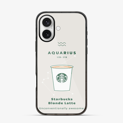 Aqaurius | Starbucks iPhone 16 Case