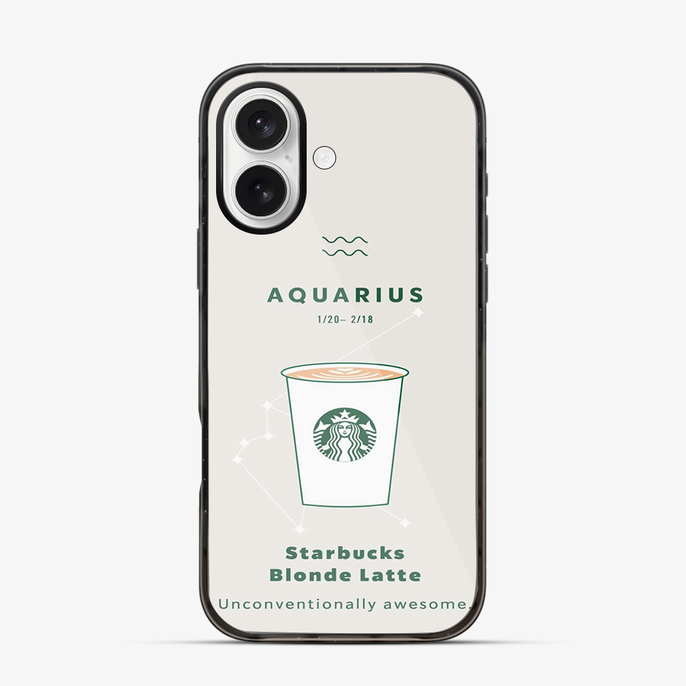 Aqaurius | Starbucks iPhone 17 Case