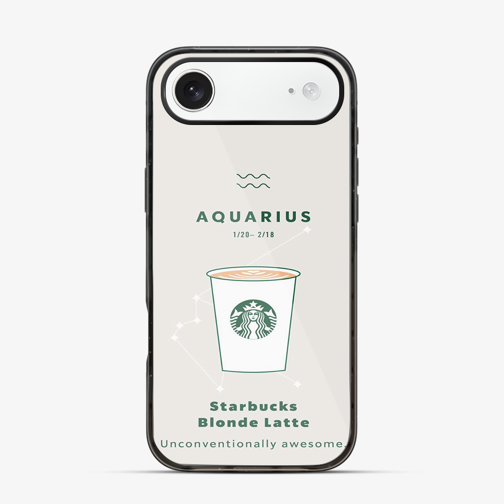 Aqaurius | Starbucks iPhone Air Case