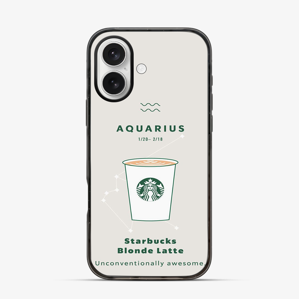Aqaurius | Starbucks iPhone 17 Case