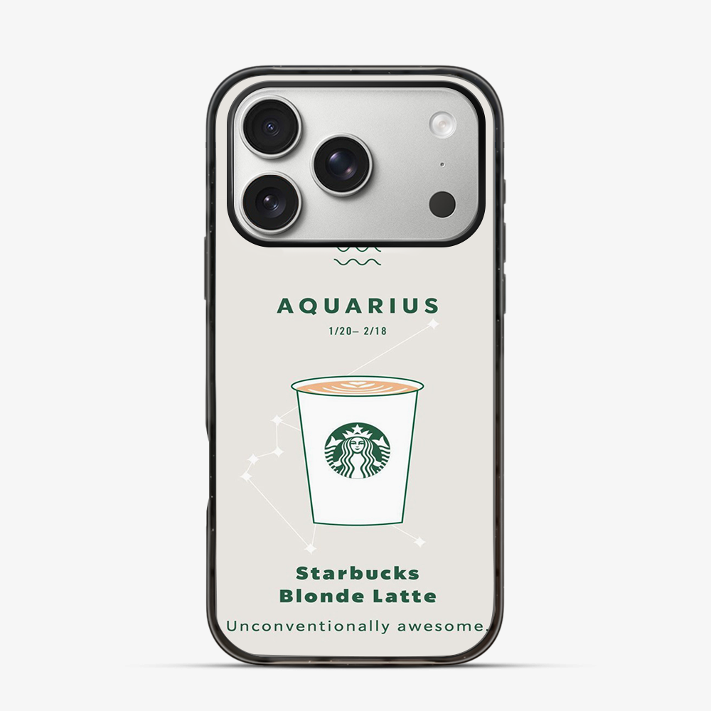 Aqaurius | Starbucks iPhone 17 Pro Case