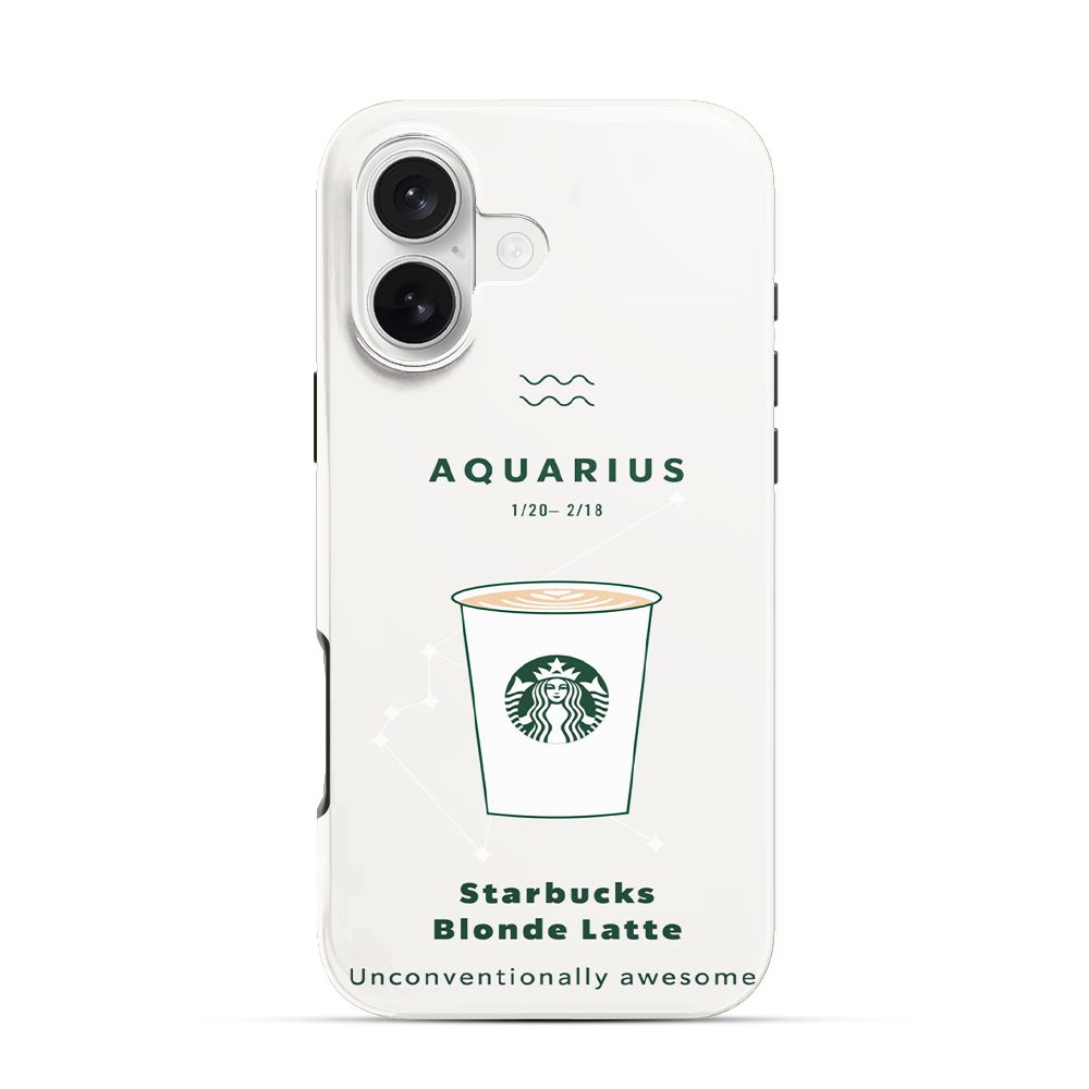 Aqaurius | Starbucks iPhone 17 Case