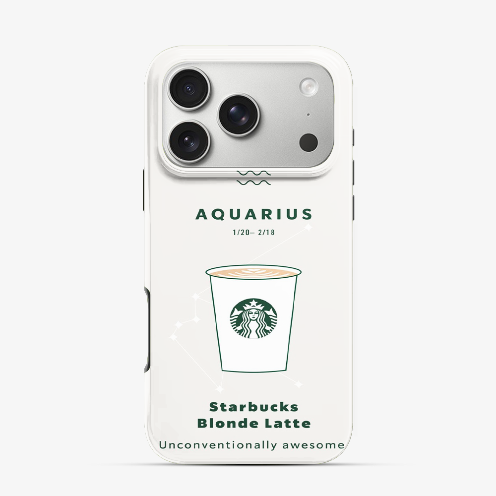 Aqaurius | Starbucks iPhone 17 Pro Max Case