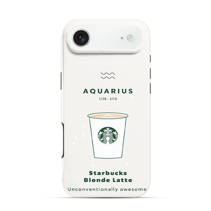 Aqaurius | Starbucks iPhone Air Case
