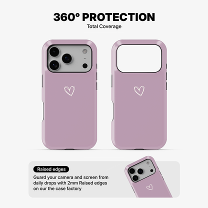 Pink Heart Phone Case