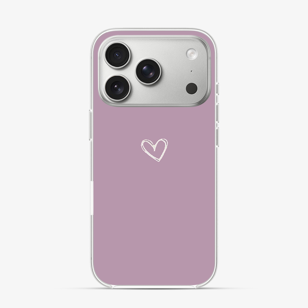 Pink Heart iPhone 17 Pro Case