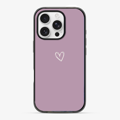 Pink Heart Phone Case Hard 2.0 Case