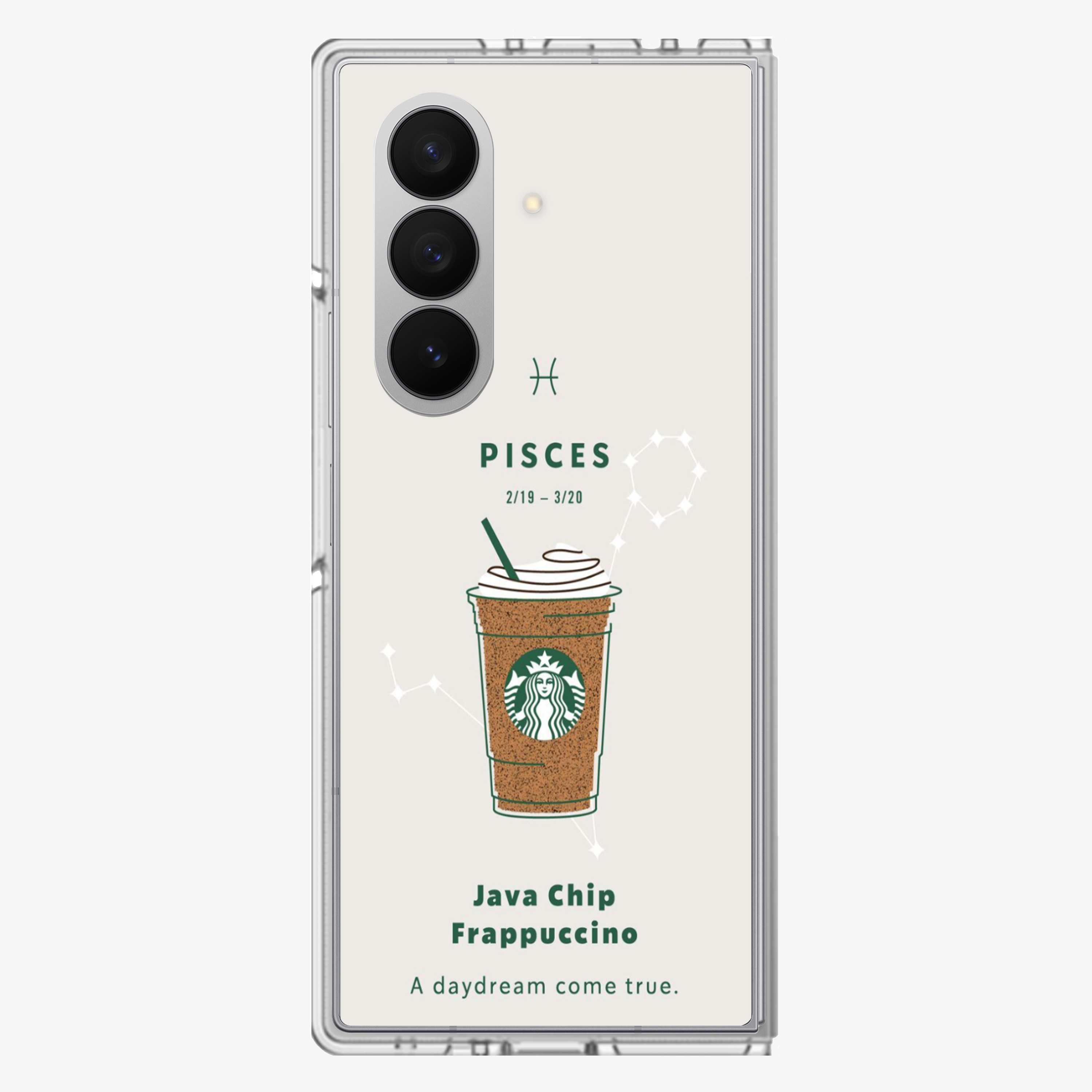 Pisces | Starbucks Samsung Z Fold Phone Case