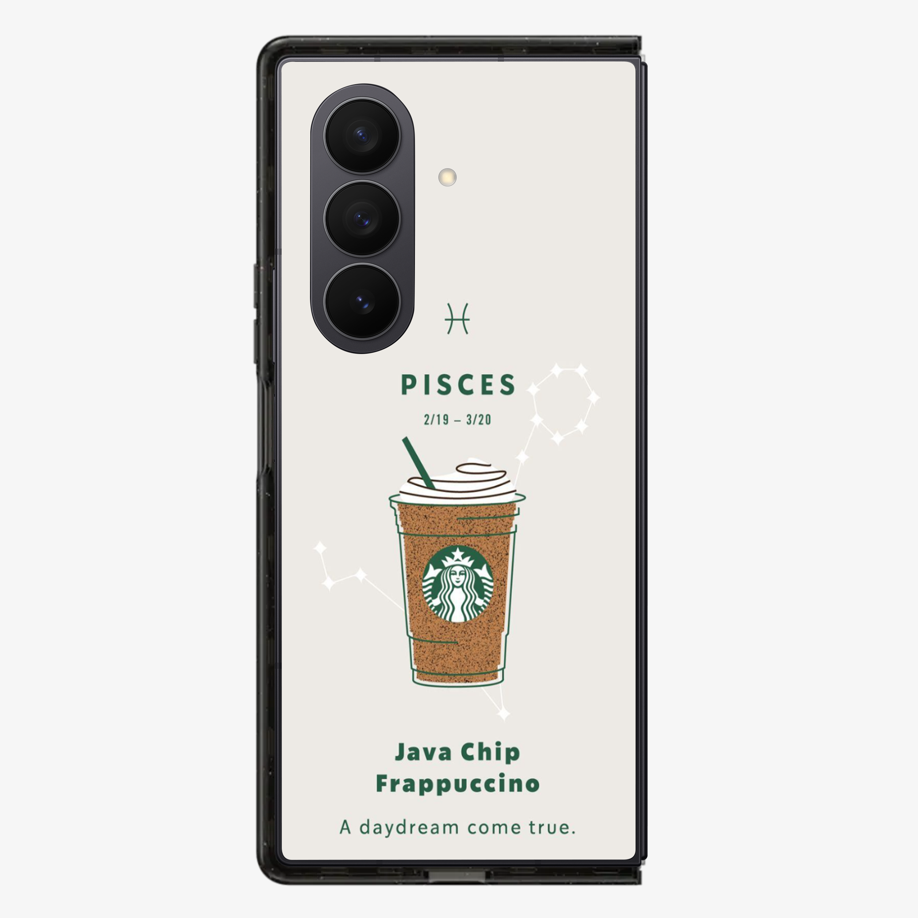 Pisces | Starbucks Samsung Z Fold Phone Case