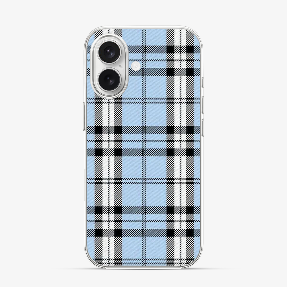 Plaid | Blue iPhone 16 Case
