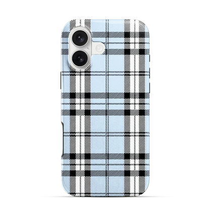Plaid | Blue iPhone 16 Case