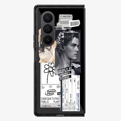 Public Plant Flower Samsung Z Fold Phone Case