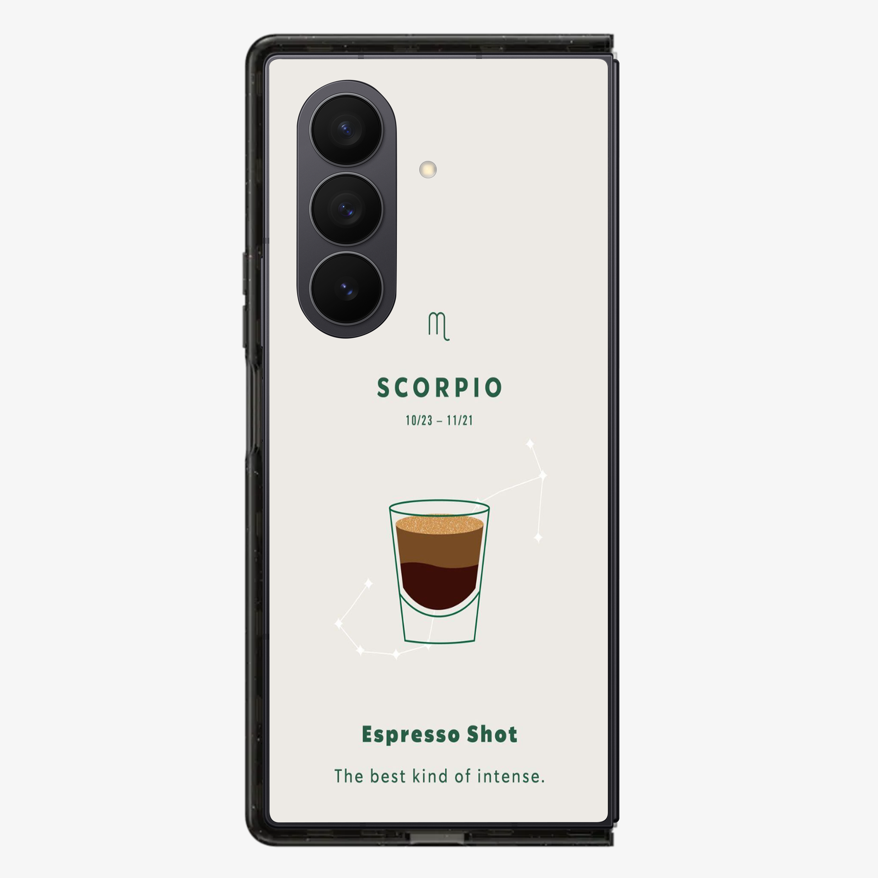 Scorpio | Starbucks Samsung Z Fold Phone Case