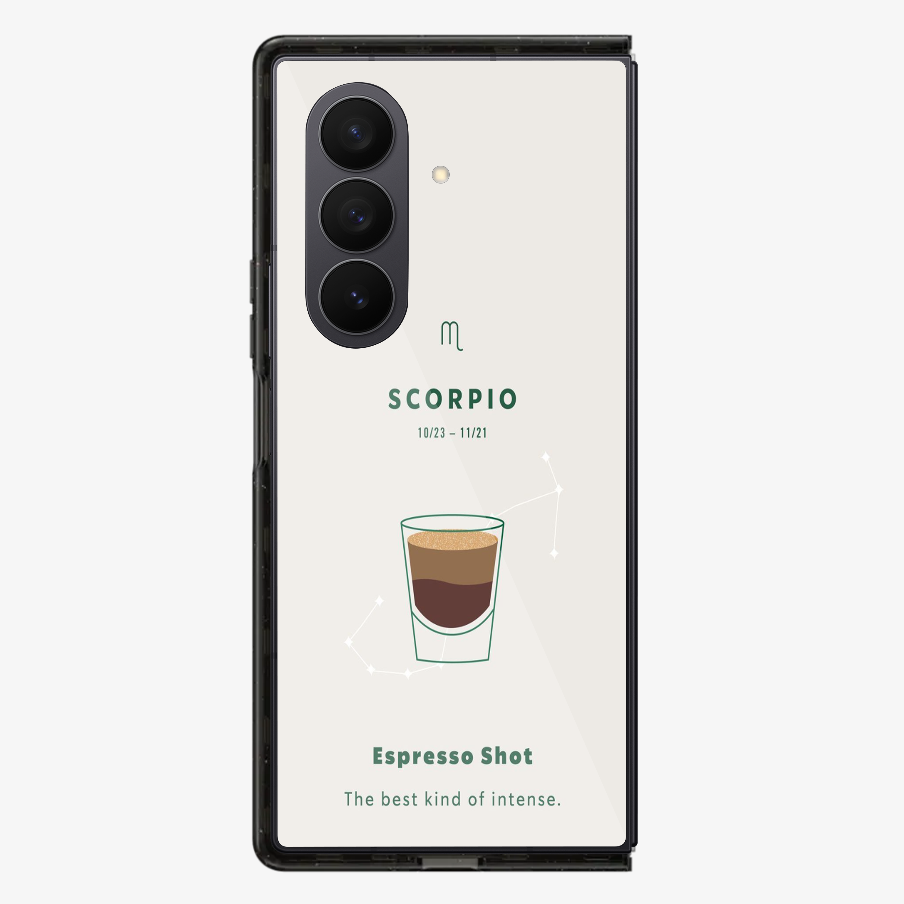 Scorpio | Starbucks Samsung Z Fold Phone Case