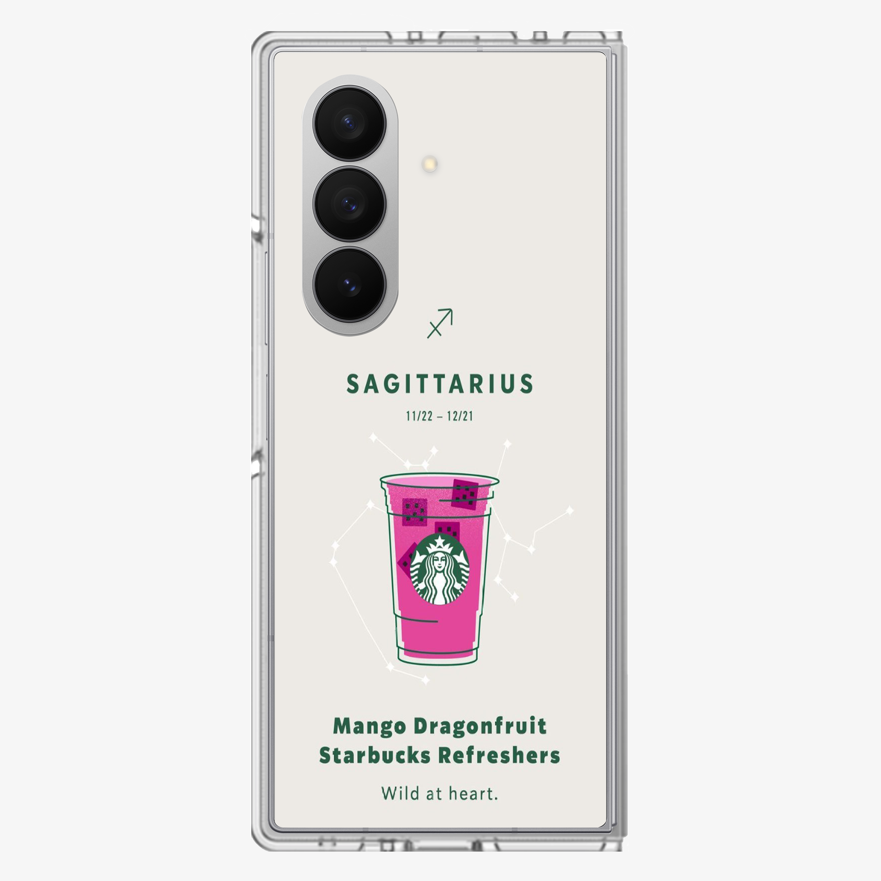Sagittarius | Starbucks Samsung Z Fold Phone Case