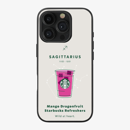 Sagittarius Phone Case | Starbucks Clear Silicone Case