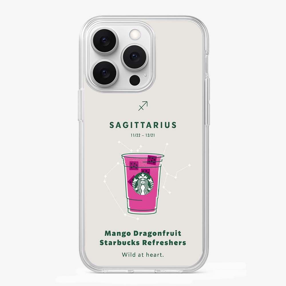 Sagittarius Phone Case | Starbucks Glass Case