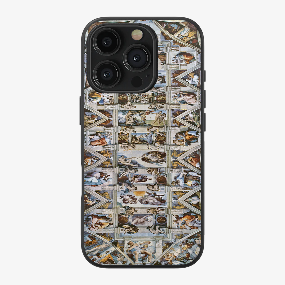 Sistine Chapel Ceiling Phone Case Clear Silicone Case