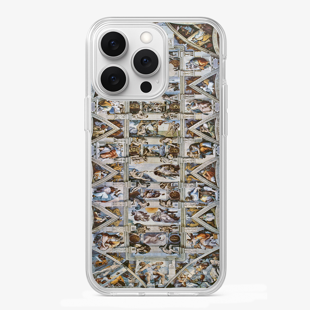 Sistine Chapel Ceiling Phone Case Glass Case