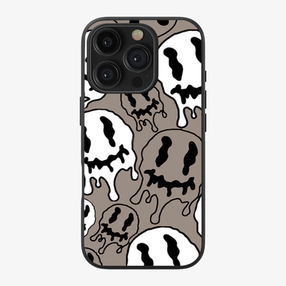 Smile Face Phone Case Clear Silicone Case