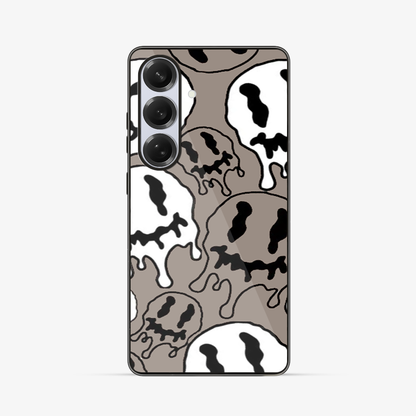 Smile Face Samsung Phone Case Glass Case