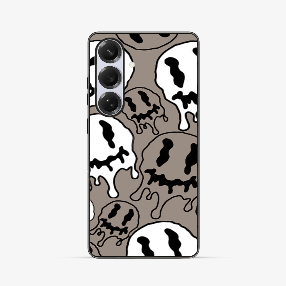 Smile Face Samsung Phone Case Clear Silicone Case