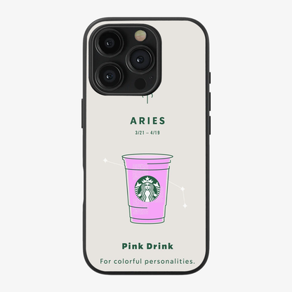 Aries Phone Case | Starbucks Clear Silicone Case