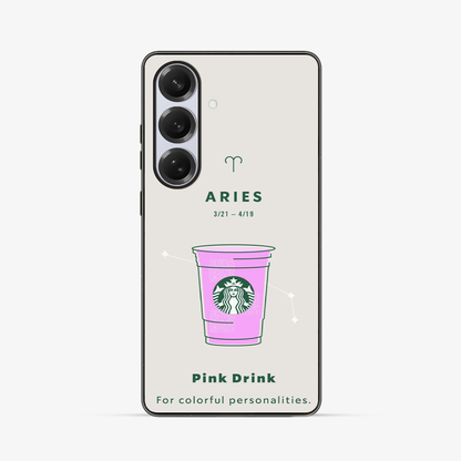 Aries Samsung Phone Case | Starbucks Clear Silicone Case