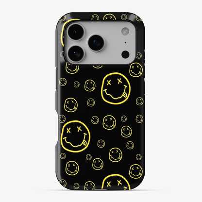 Smiley Black Phone Case