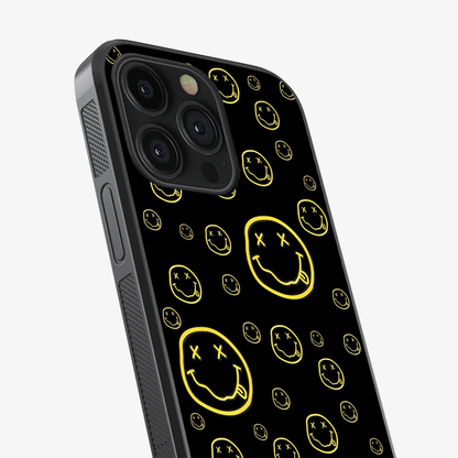 Smiley Black Phone Case