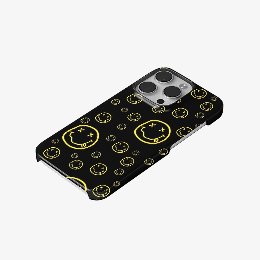 Smiley Black Phone Case