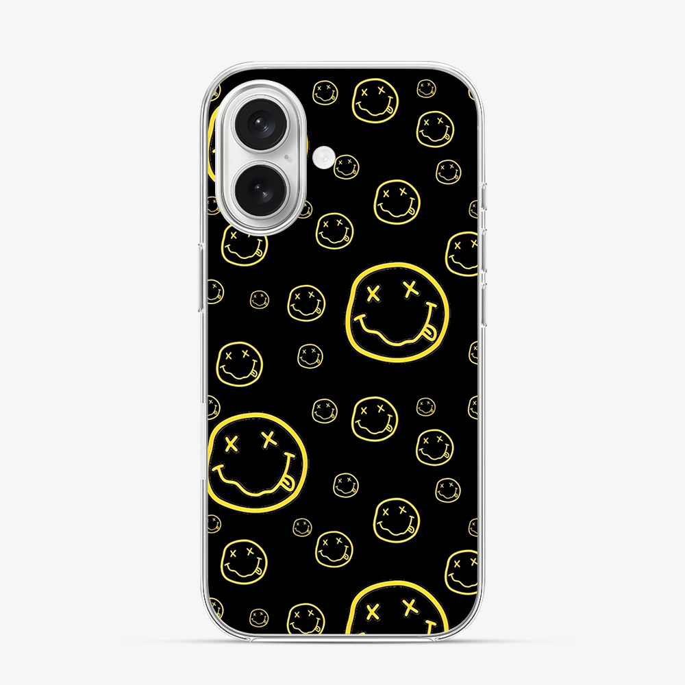 Smiley Black iPhone 17 Case