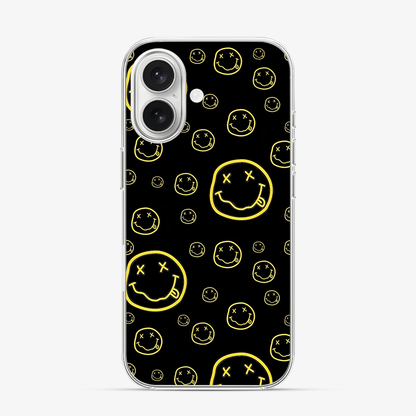 Smiley Black iPhone 17 Case