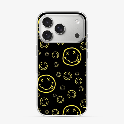 Smiley Black iPhone 17 Pro Max Case