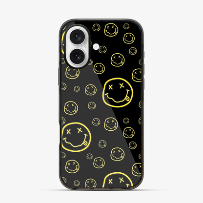 Smiley Black iPhone 17 Case